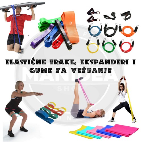 Elastične trake za vežbanje