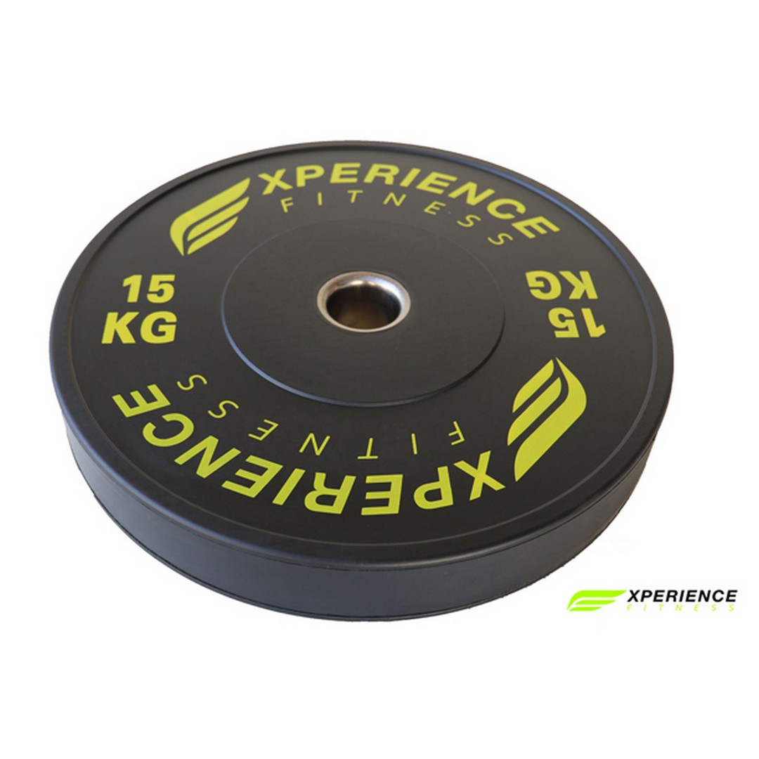 BUMPER PLOČE EXPERIENCE FITNESS  – 2 x 15 KG